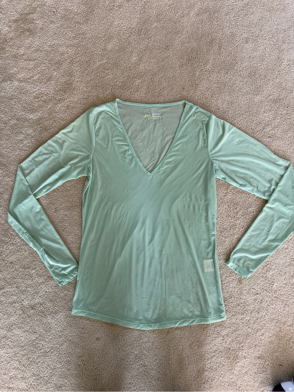 jamie sadock Mint Green Sun Sense Long Sleeve Top
